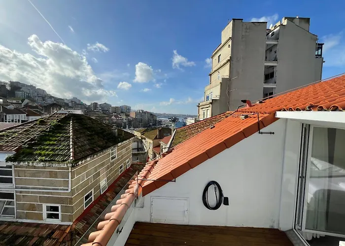 Corazón Casco Viejo ático Appartamento Vigo